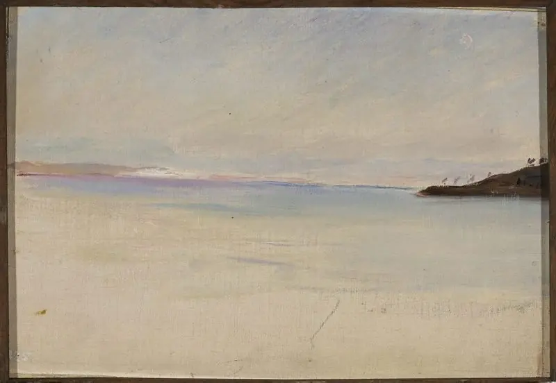 Sea. From the journey to Constantinople