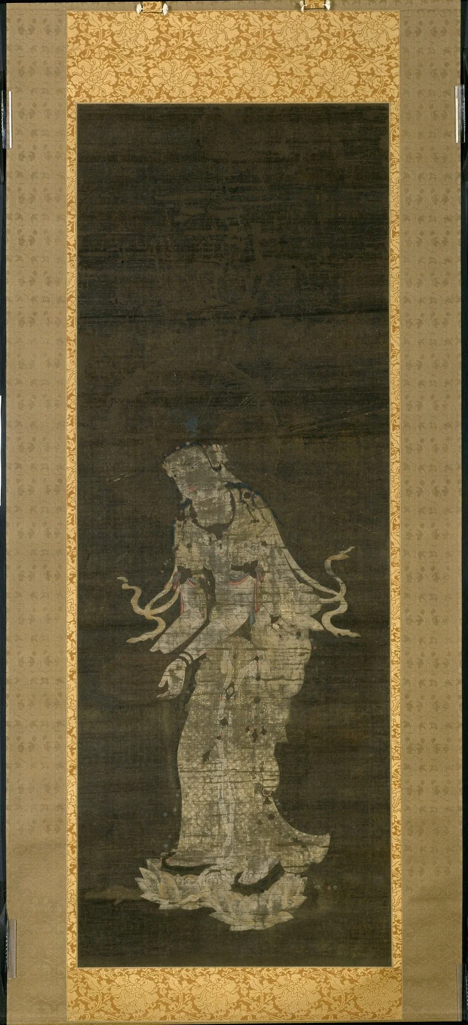 The Bodhisattva Kannon, from the triptych Approach of the Amida Trinity
