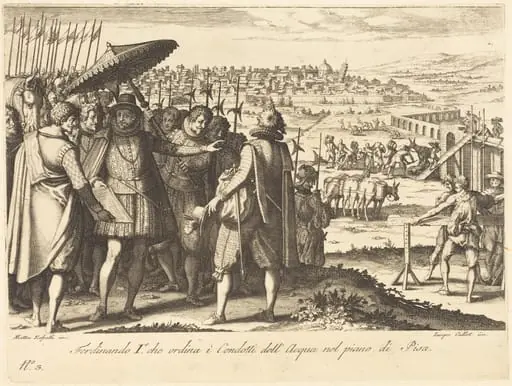 Restoration of the Aqueduct at Pisa