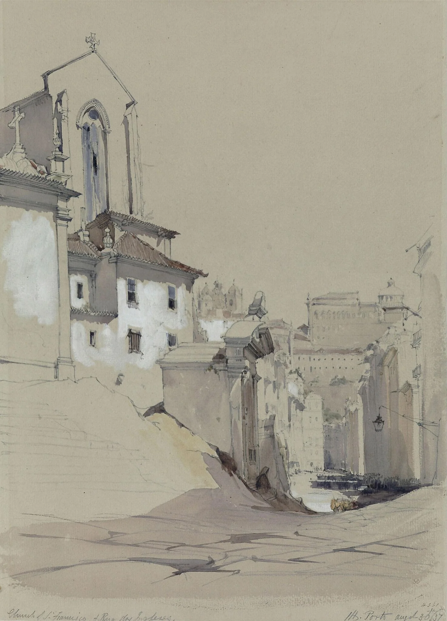 Church of San Francisco and Rua dos Ingleses, Oporto