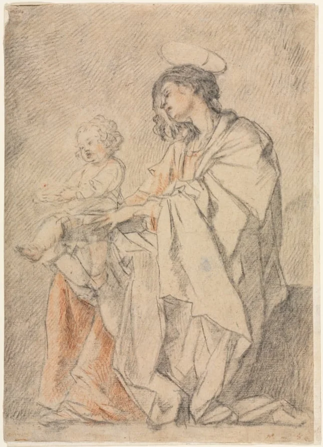 Virgin and Child, by Unknown, 1604