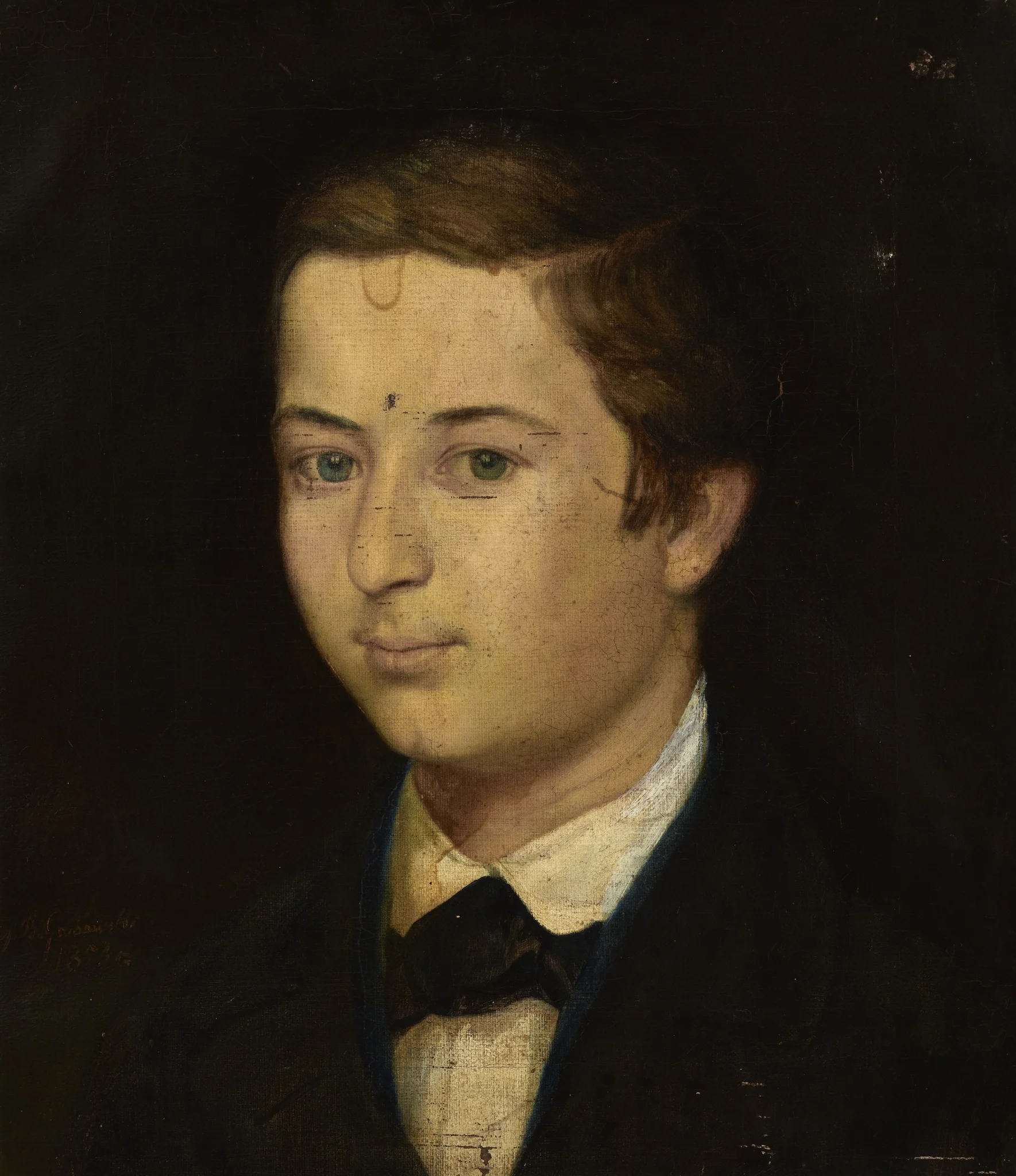 Portrait of Henryk Poller, by Andrzej Grabowski, oil, 1853