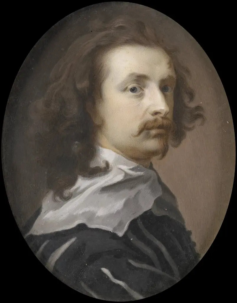 Portrait of the painter Anthony van Dyck