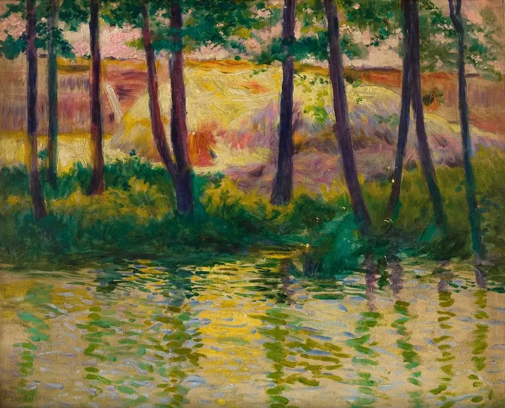 Landscape with a Haystack