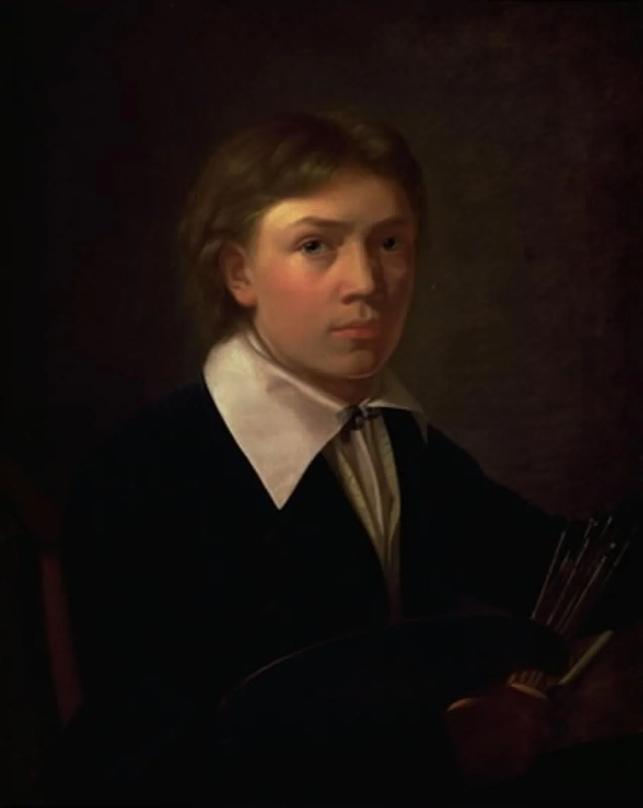 Self-Portrait, by Unknown, unspecified, 1825