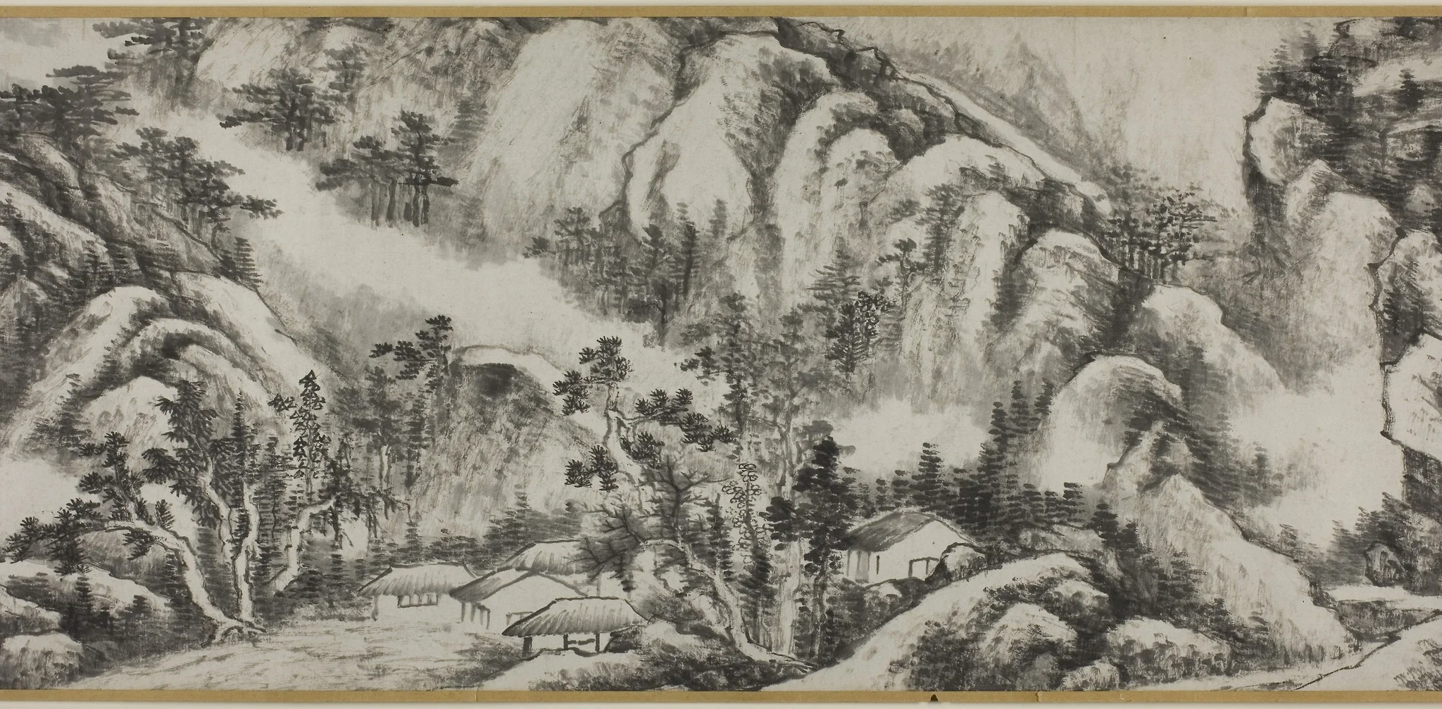 Landscape, by Unknown, unspecified, 1666