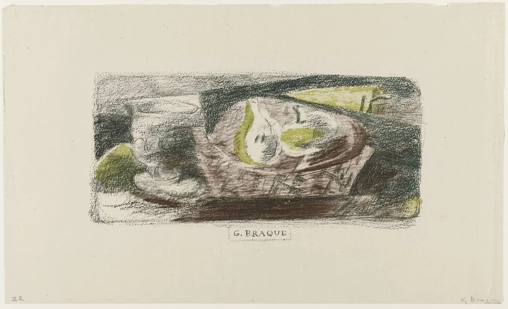 Untitled, by Georges Braque, ink, 1932