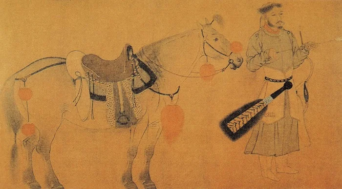 Archer and Horse, by Yelü Bei, unspecified