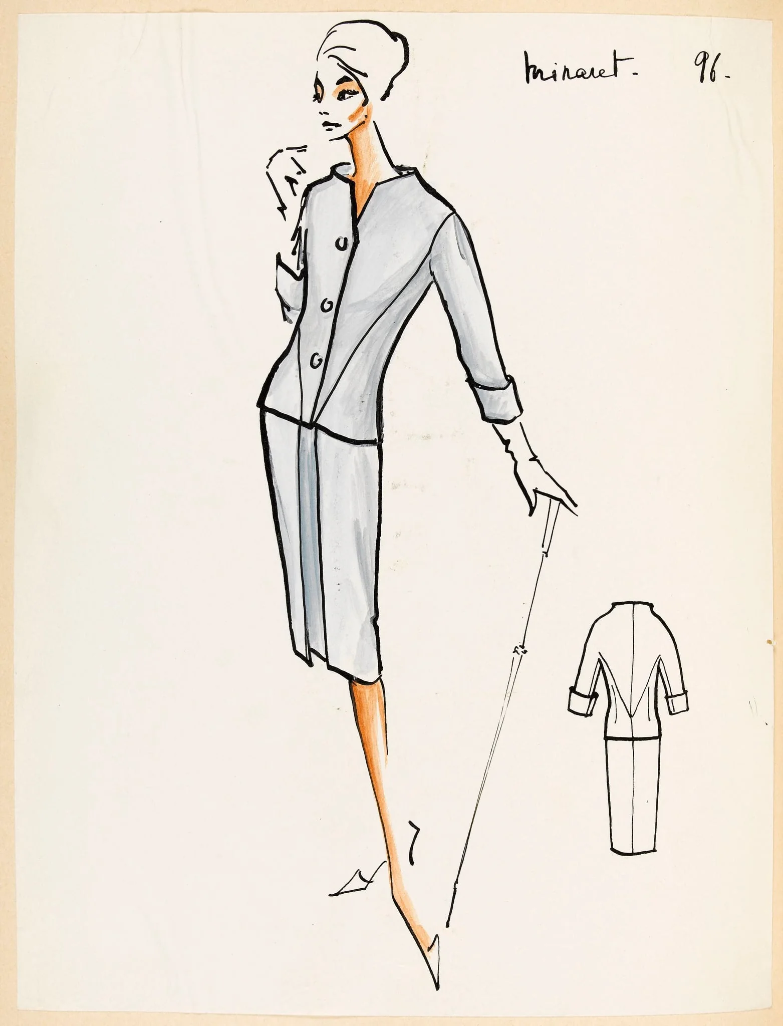Minaret, by Marie-Louise Carven, 1959