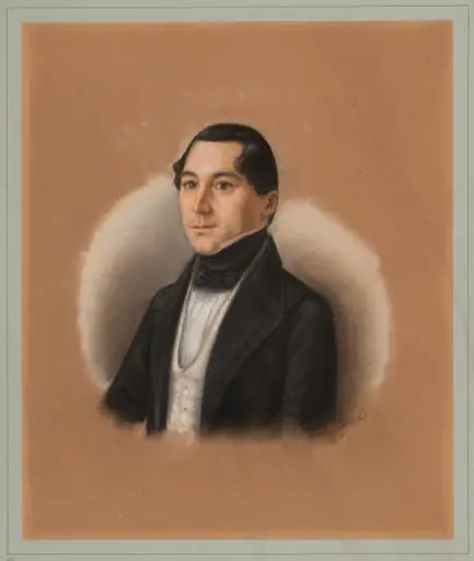 Schubert, Emilie: Portrait of the Husband of Auguste Schubert (attributed)
