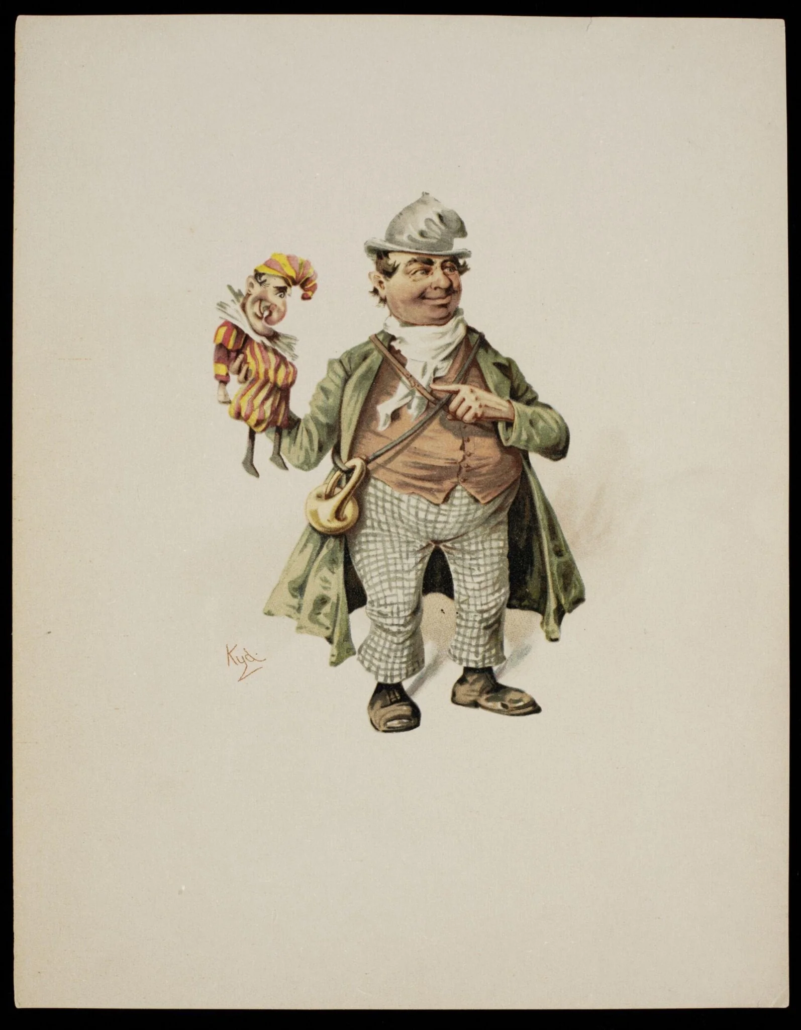 George Speaight Punch & Judy Collection, by Joseph Clayton 'Kyd' Clarke, 1850