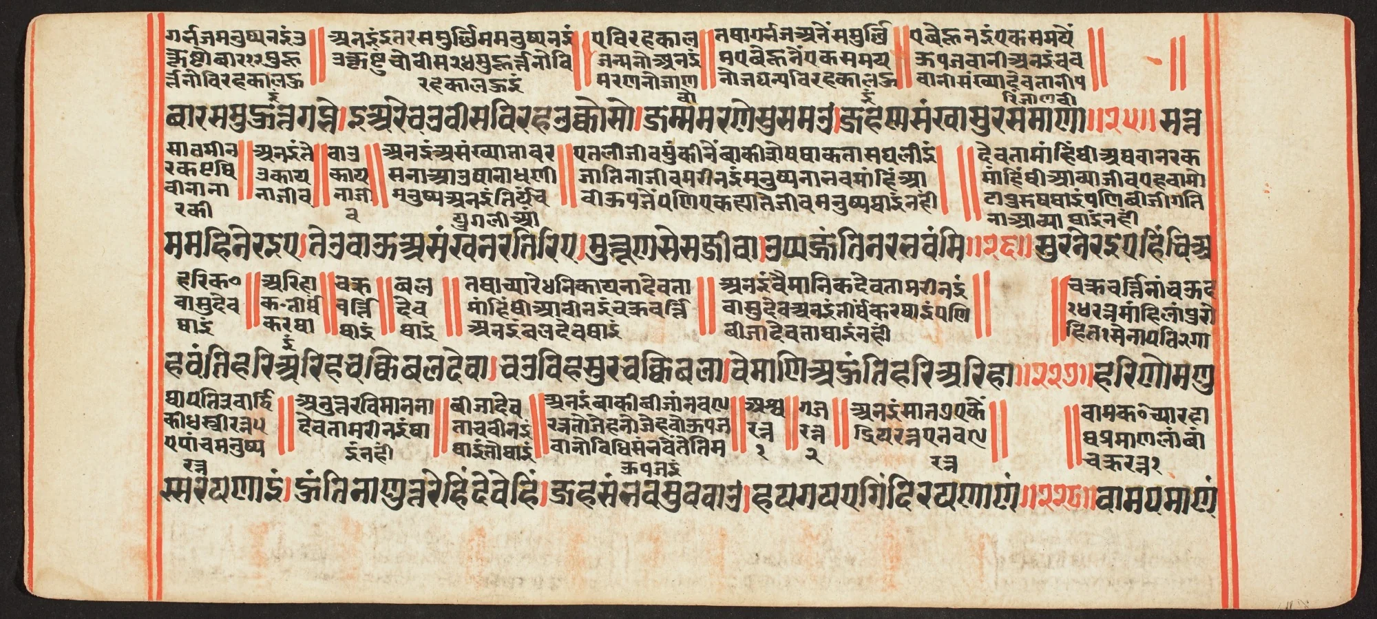 Tantric Manuscript, "Sangrahani Sutra", by Unknown, unspecified