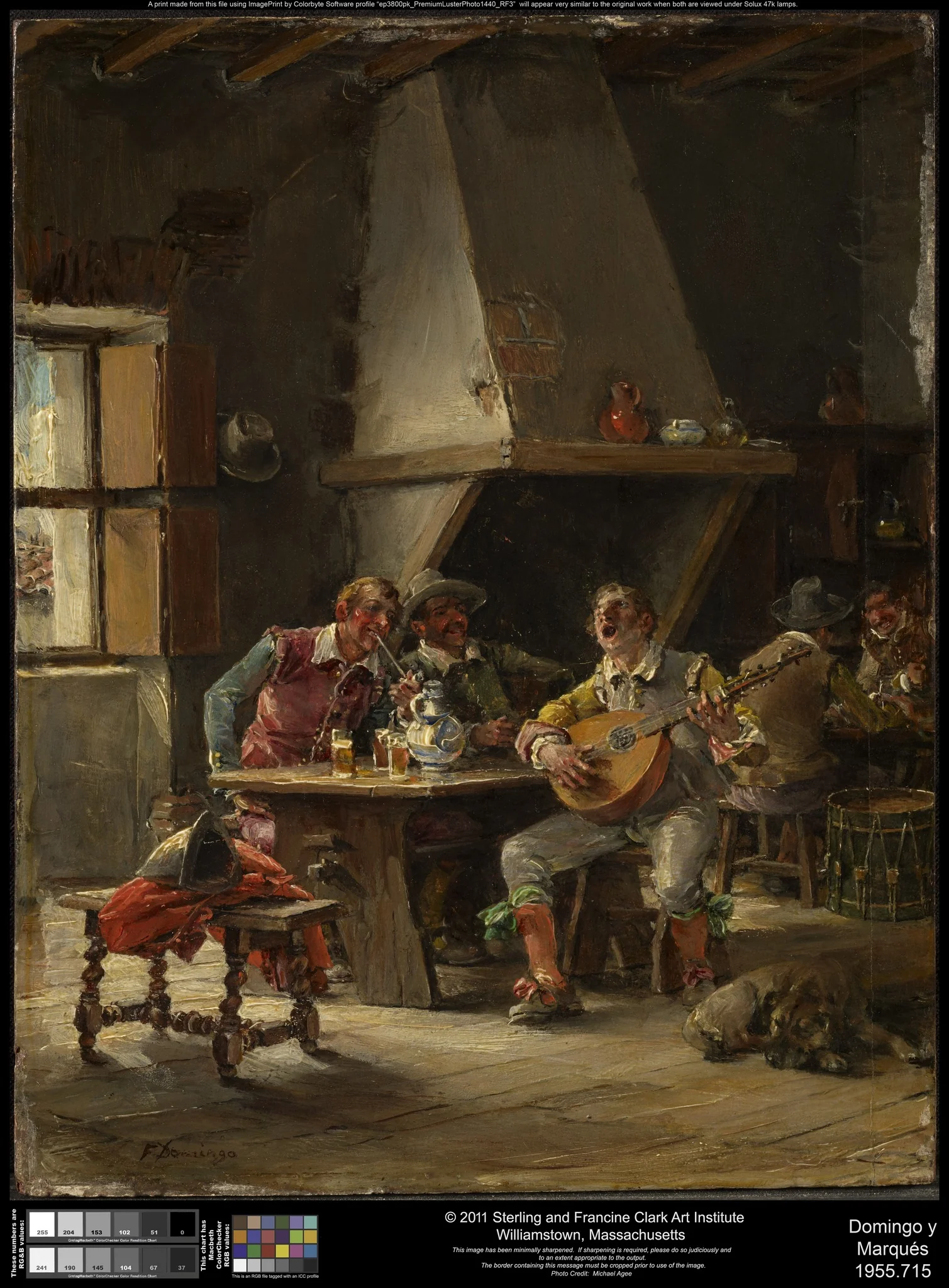 Drinking Song, by Francisco Domingo Marqués, oil, 1896