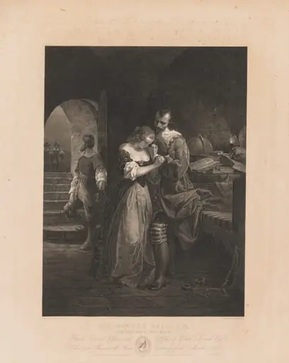 Sir Walter Raleigh Parting with His Wife