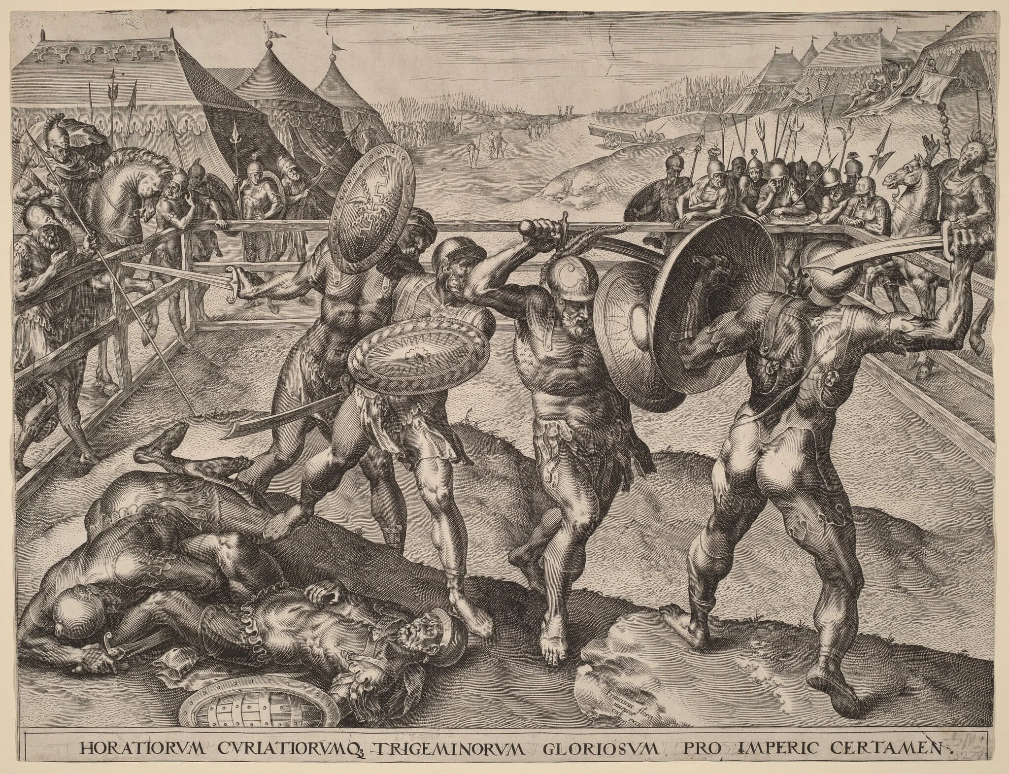 Battle of the Horatii and the Curiatii