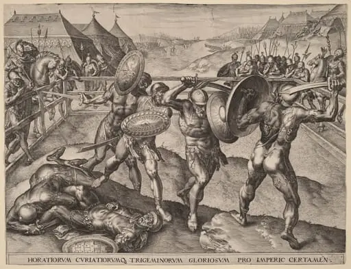 Battle of the Horatii and the Curiatii