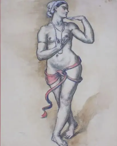 Nud – Odaliscă