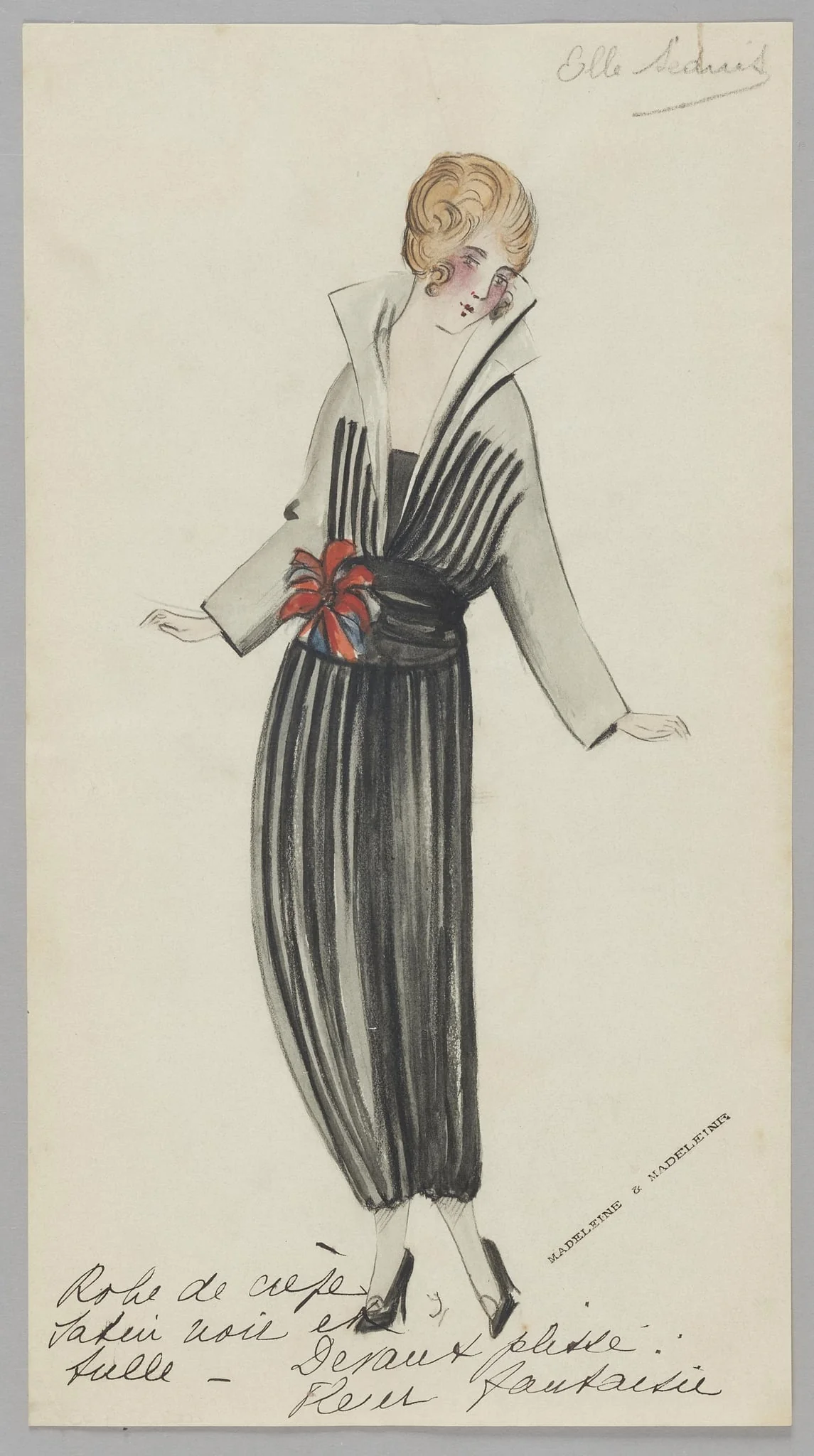 Elle séduit, by Madeleine & Madeleine, 1924
