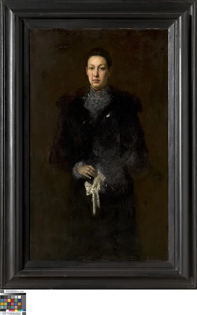 Portrait of Honorine Van Hove-Velle