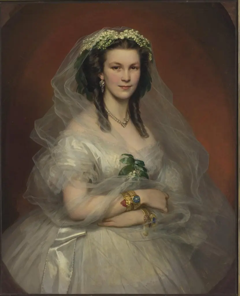 Portrait of an Unknown Young Lady as a Bride