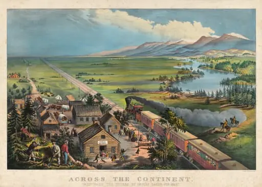 Across the Continent: "Westward the Course of Empire Takes Its Way"