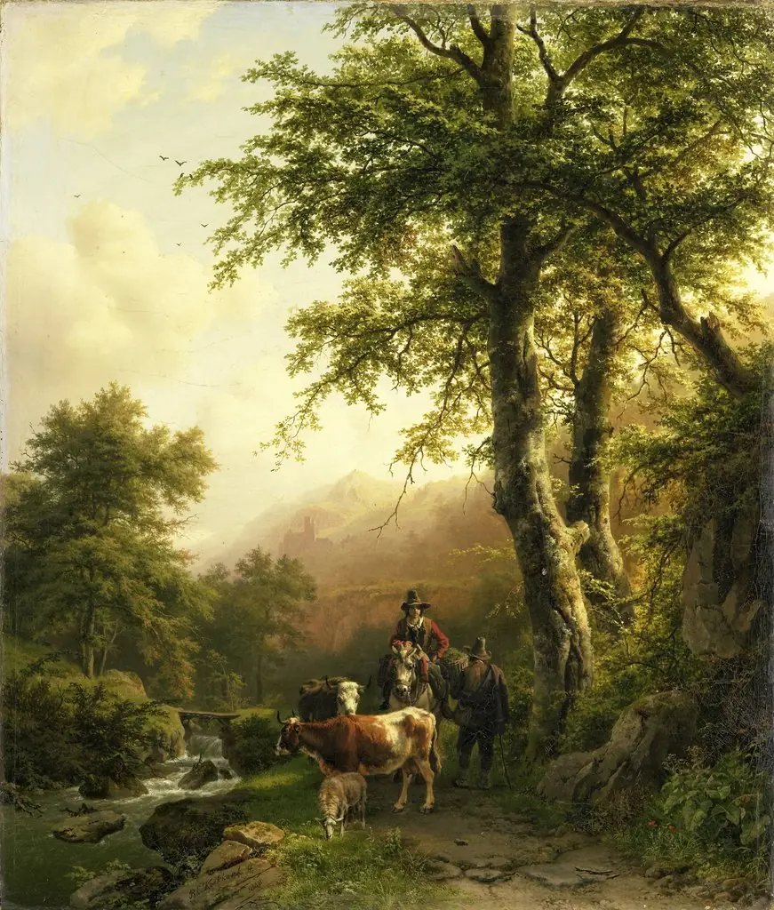 Italianate landscape
