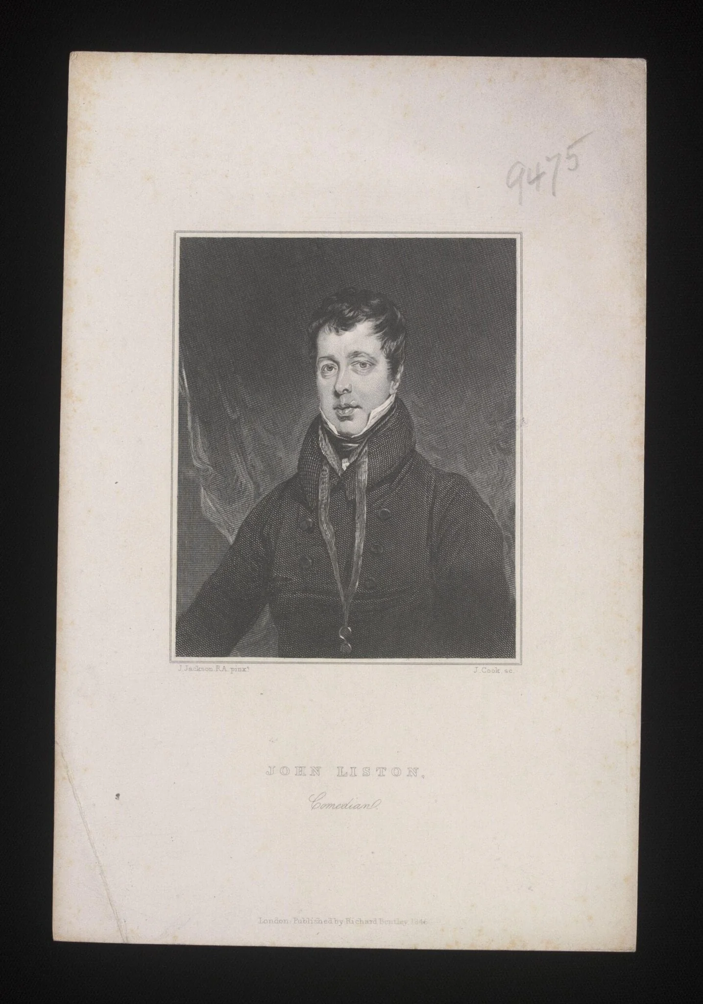 John Liston Comedian