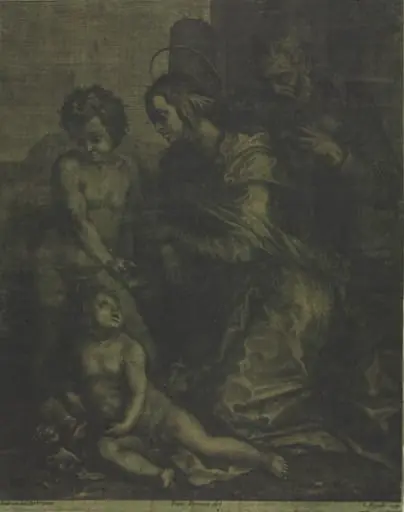 The Holy Family with Saint John