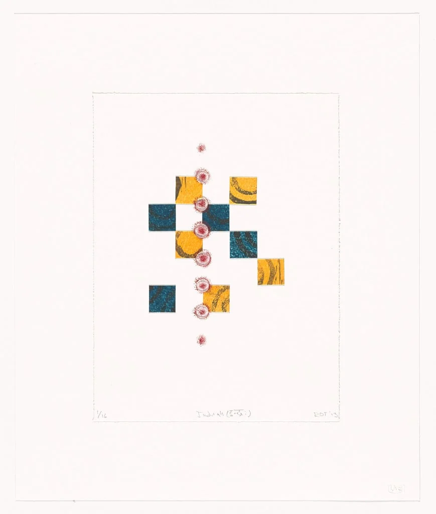 Untitled, by Richard Tuttle, ink, 2013