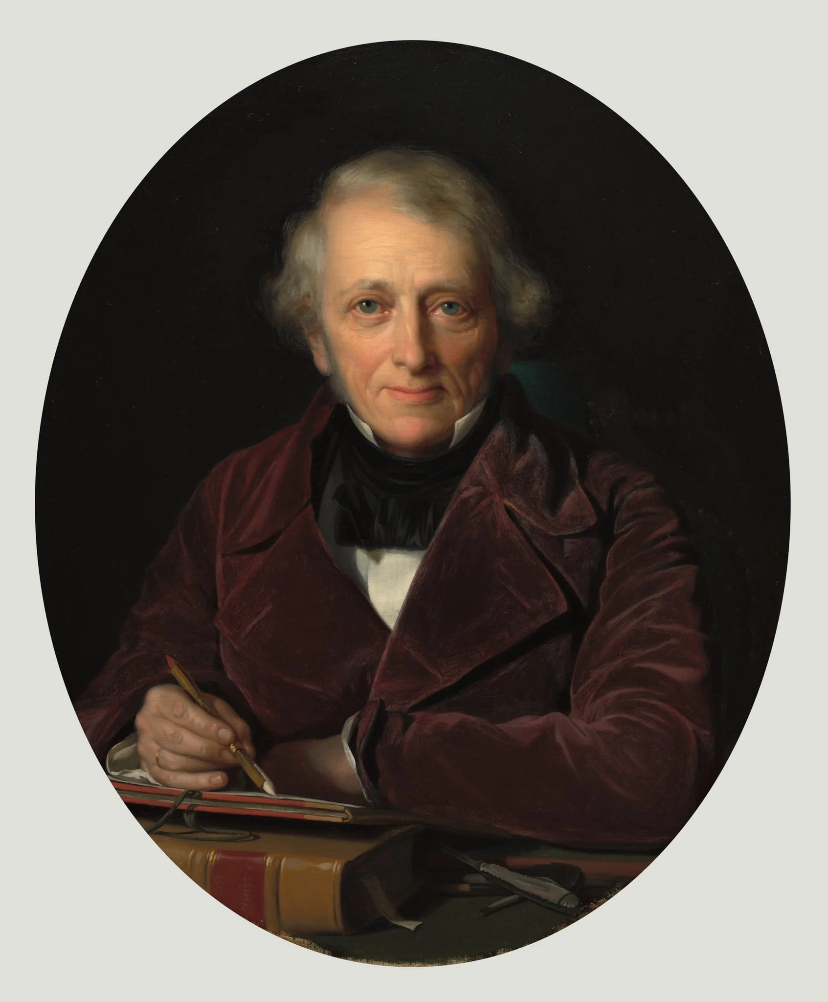 Leo Lehmann, by Rudolf Lehmann, unspecified, 1851