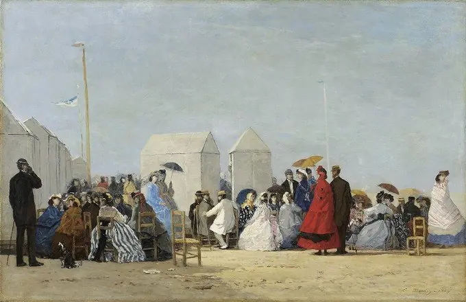 The Beach at Trouville