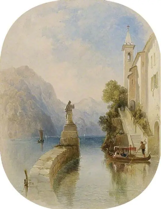 A View in the Italian Lakes