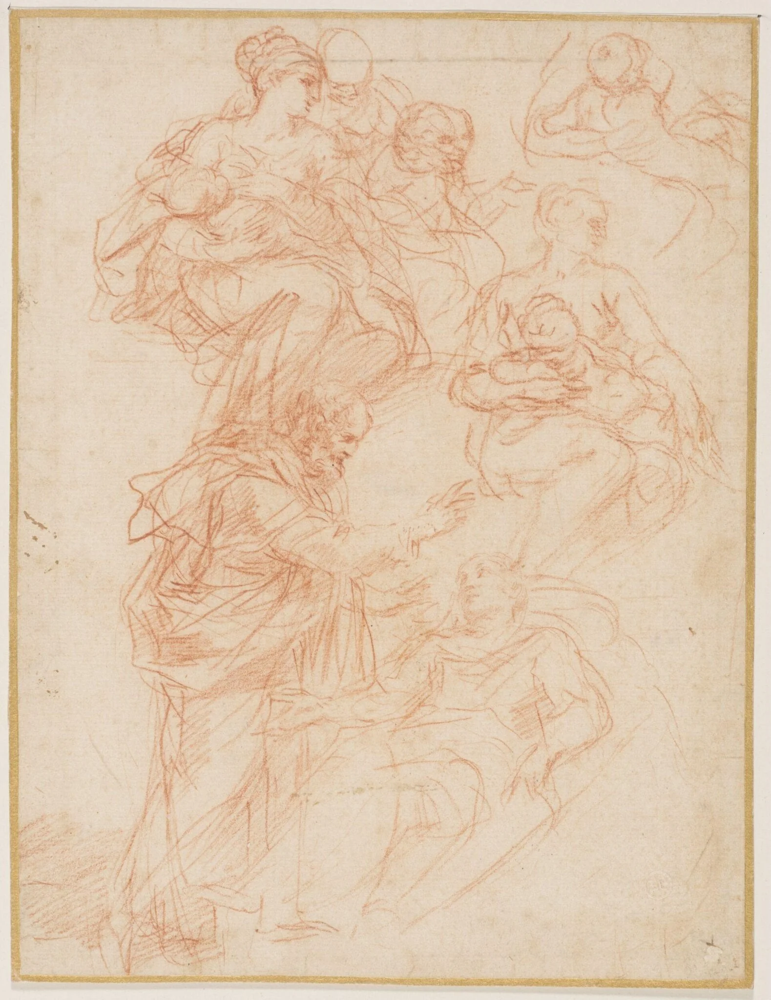 St Peter healing the lame man, by Simone Cantarini, 1639