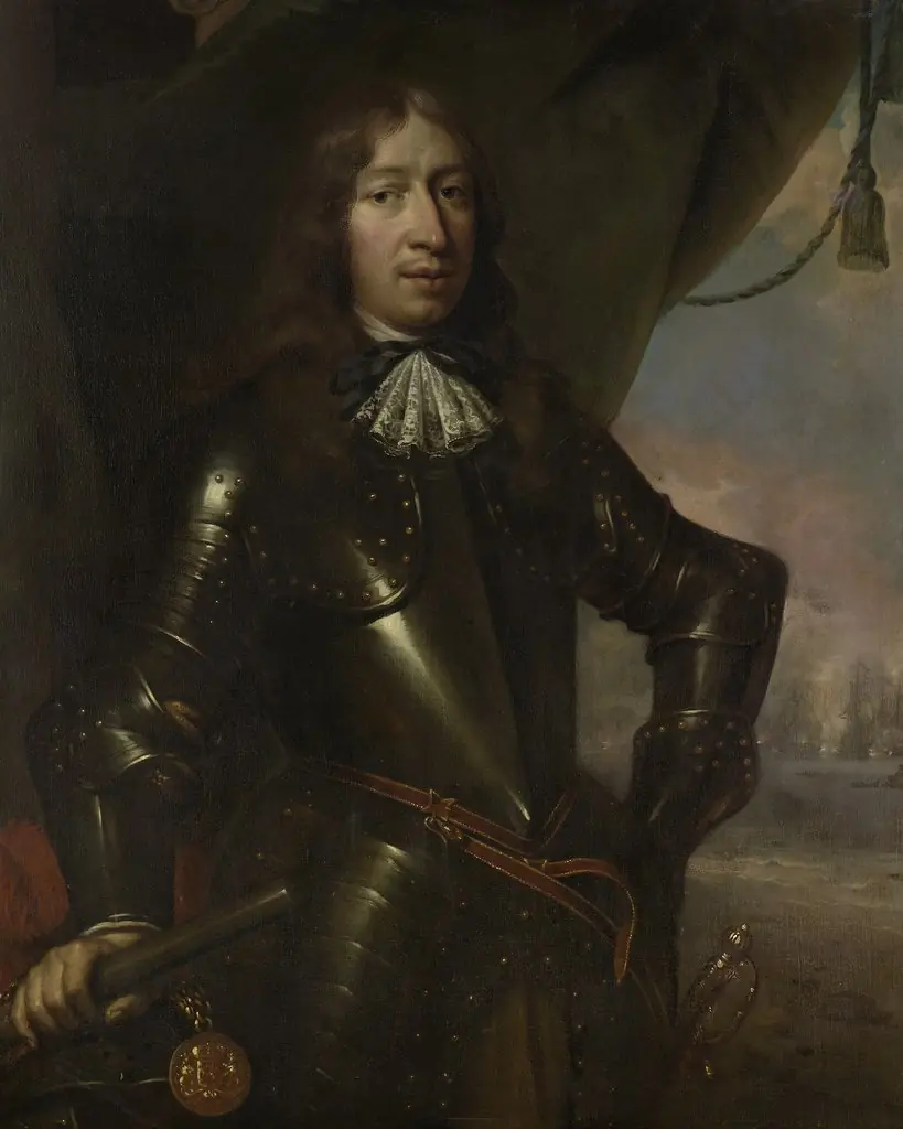 Portrait of Willem Joseph Baron van Ghent (1626-72), vice-admiral