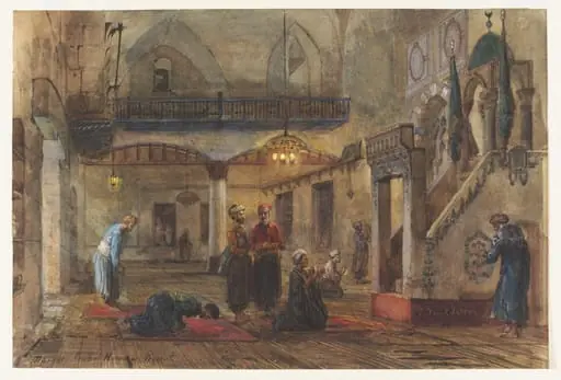 Mosque. Souk el Hommos. Byrout