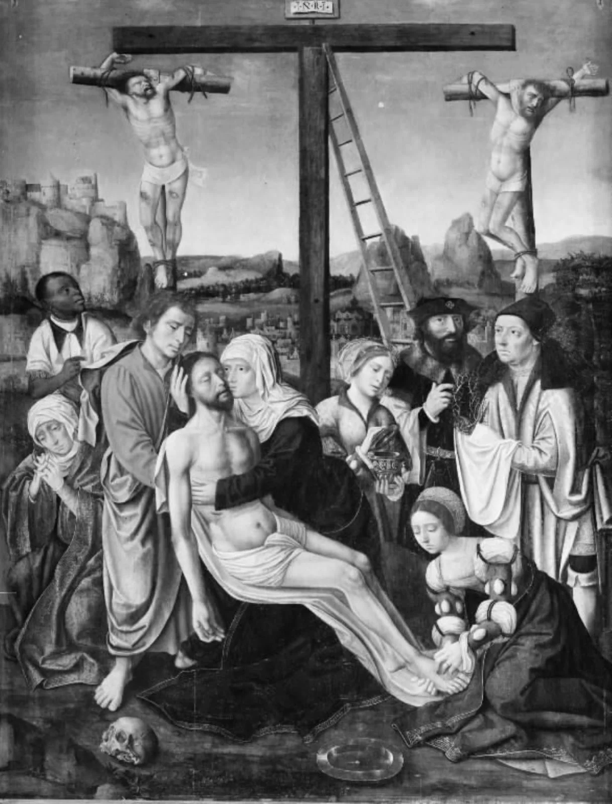The Lamentation, by Unknown, 1520