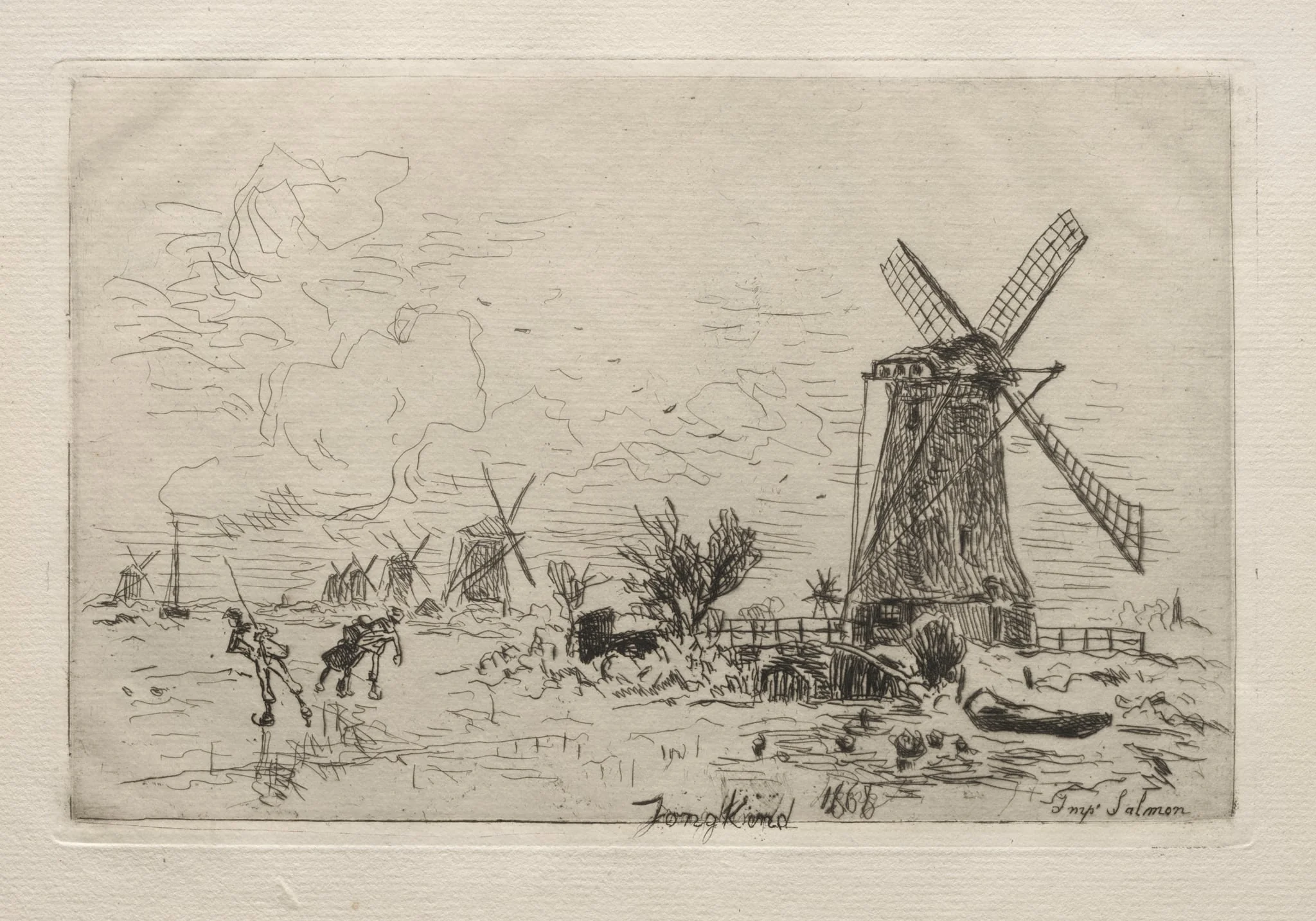 Batavia, by Johan Jongkind, 1868