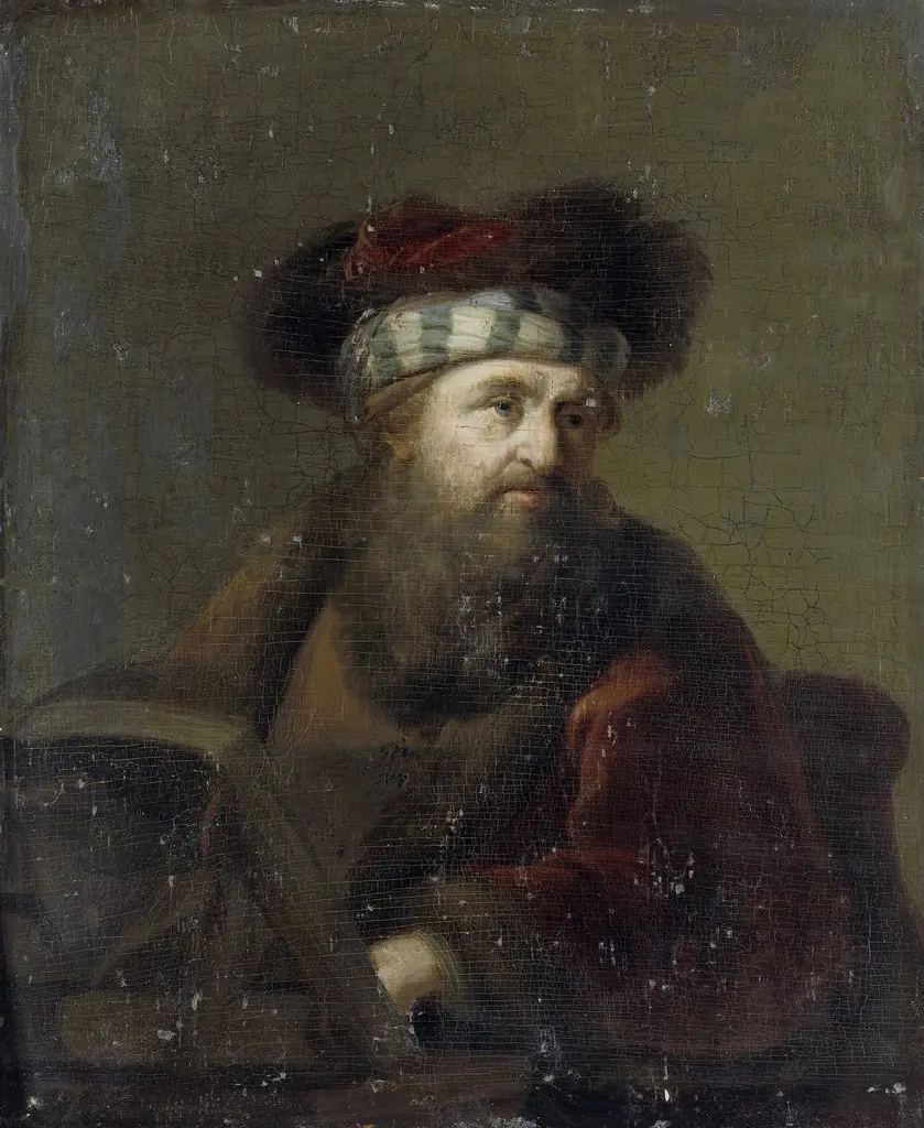 A man in oriental costume, known as ‘The Rabbi’