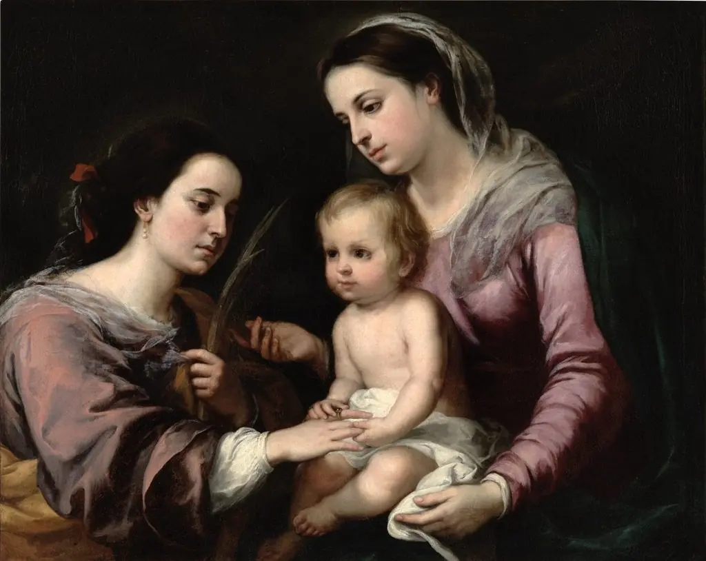 The Mystical Marriage of Saint Catherine