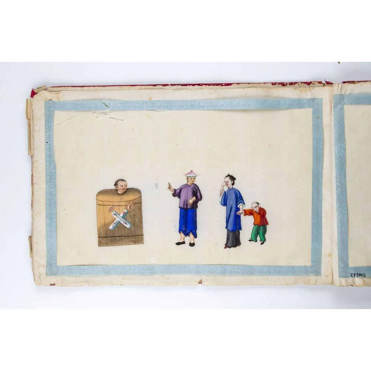 Slika Kaznjenec v sodu, by anonymous, unspecified, 1850