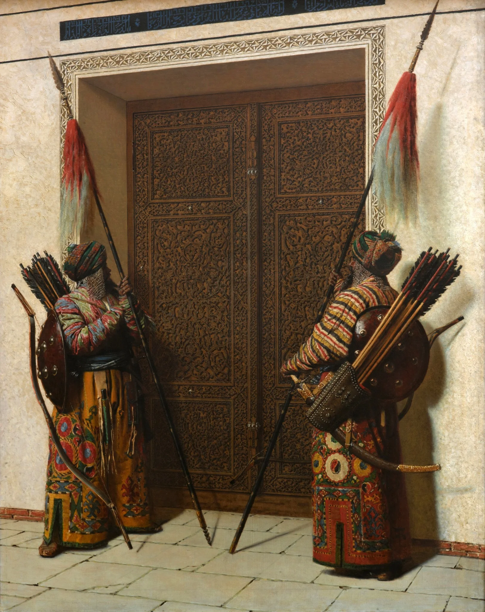 Tamerlan's Doors, by Vasily Vereshchagin, oil, 1872