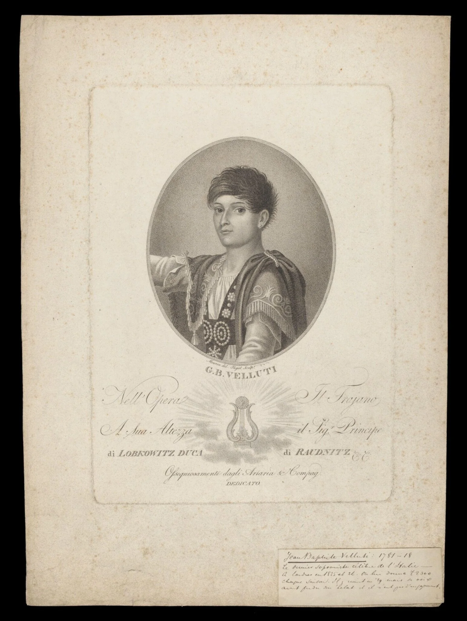 H Beard Print Collection, by Mouron, 1750