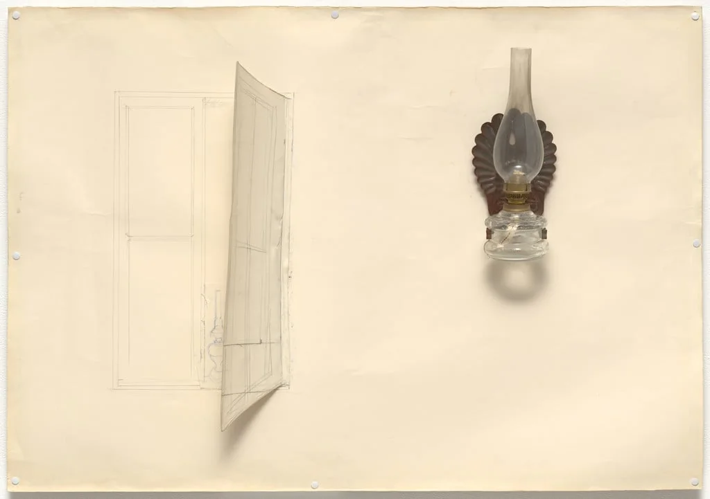 Untitled, by Jannis Kounellis, graphite, 1973