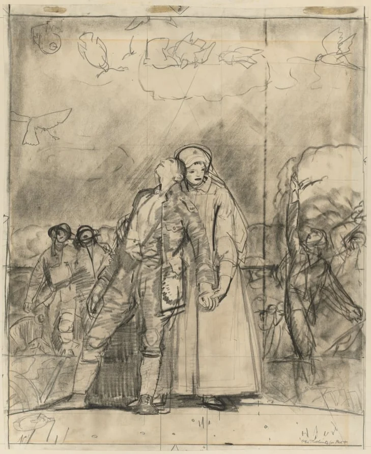 The Eve of Victory, by George Bellows, 1918