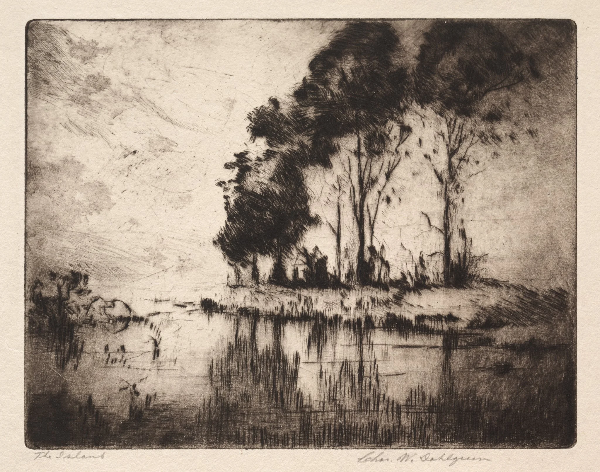 The Island, by Charles William Dahlgreen, 1922