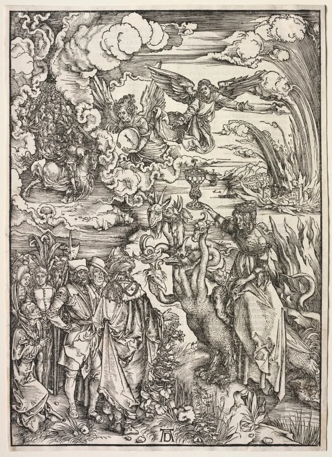 Revelation of St. John: The Woman of Babylon, by Albrecht Dürer, 1511
