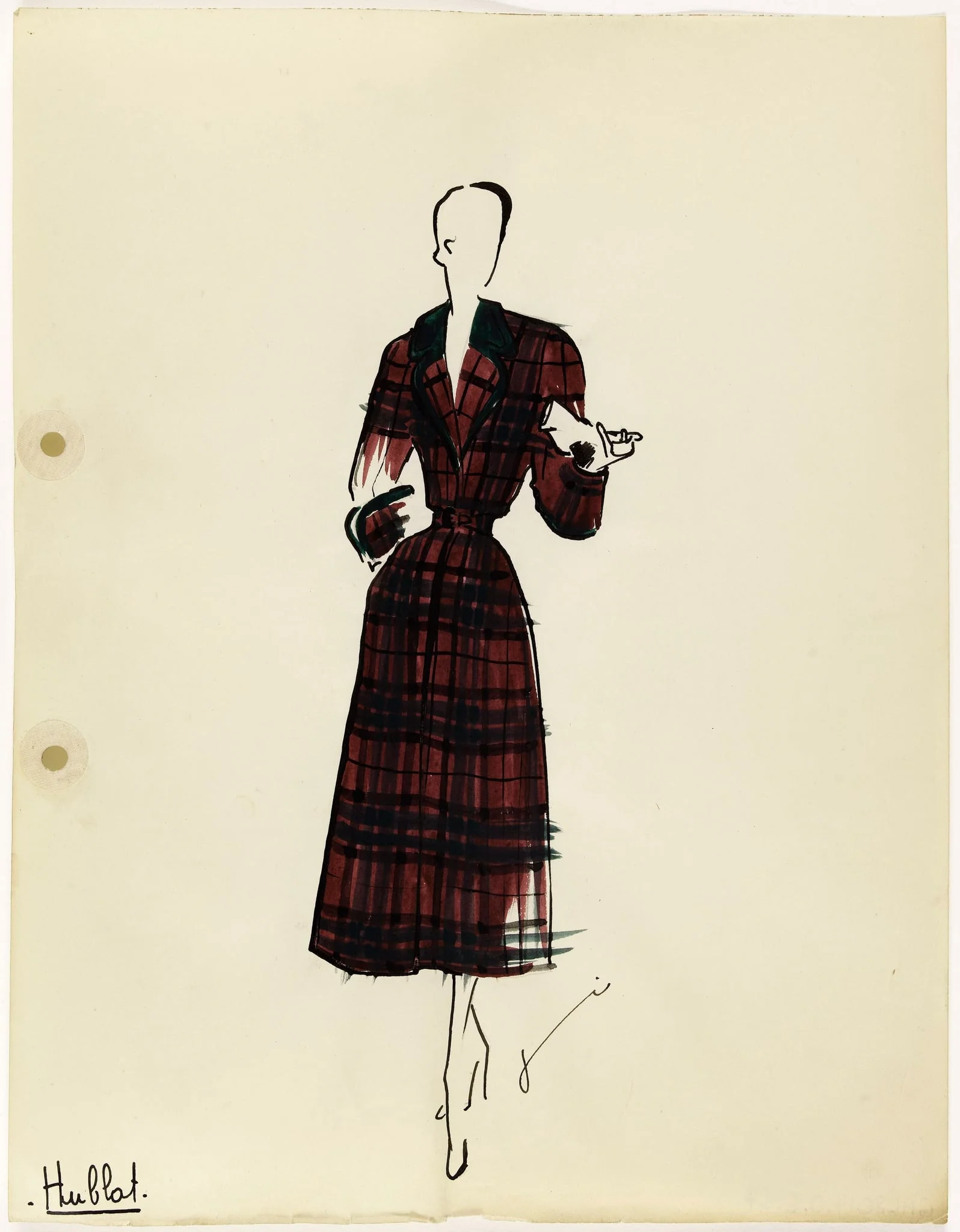 'Hublot', by Marie-Louise Carven, 1949
