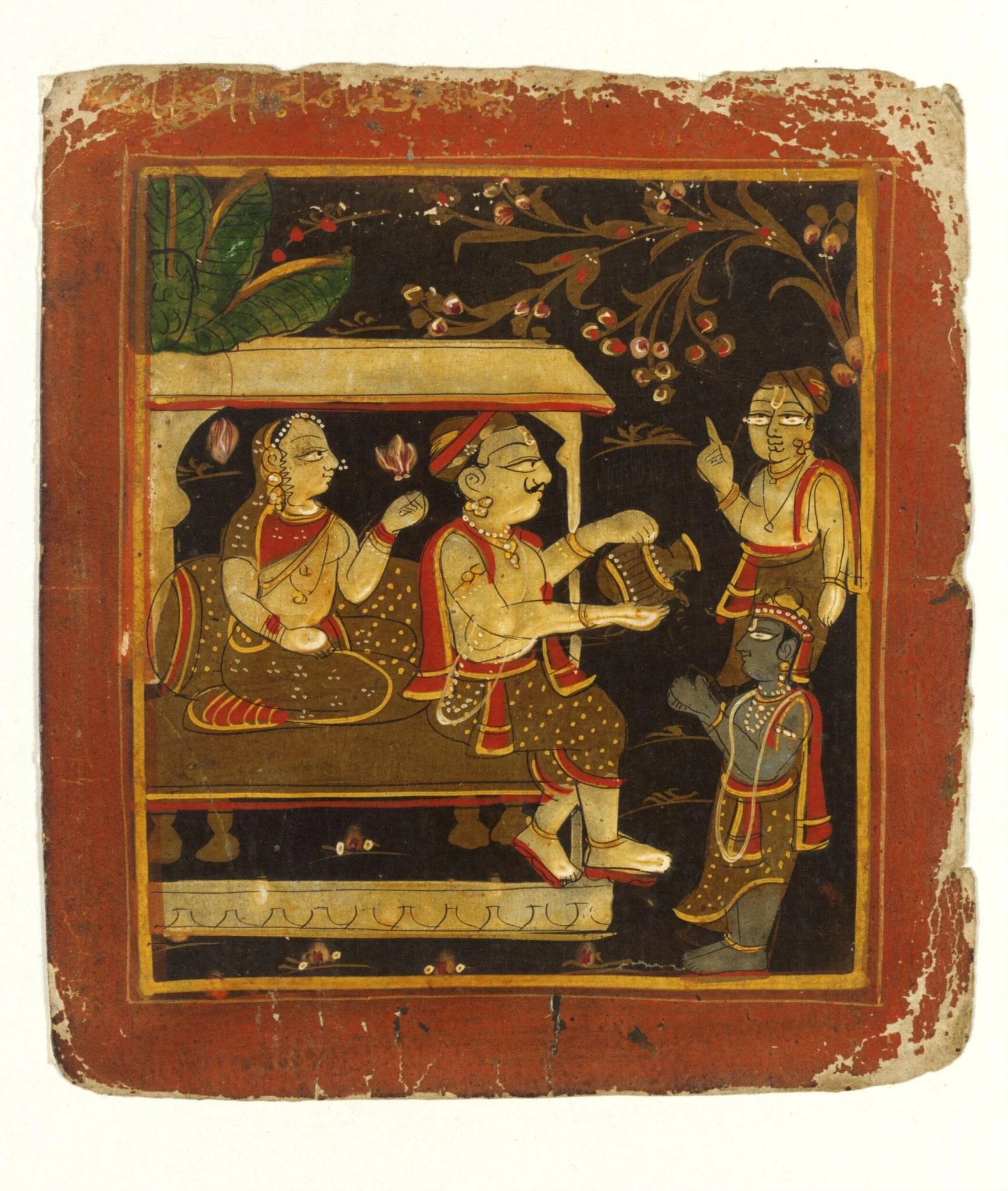 Vamana, by Unknown, paint, 1850