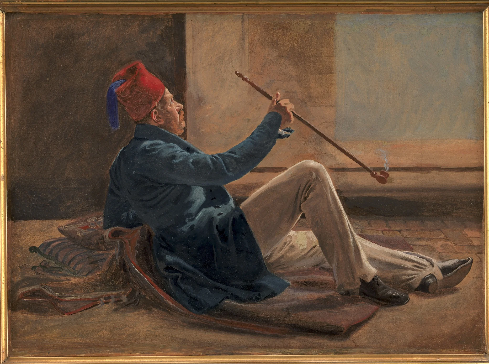 The Architect Gottlieb Bindesbøll, by Constantin Hansen, unspecified, 1837