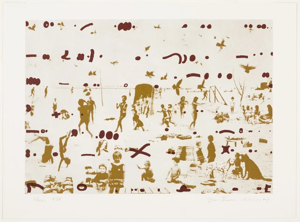 Untitled, by Jan Tarasin, ink, 1983